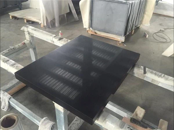 black quartz polished