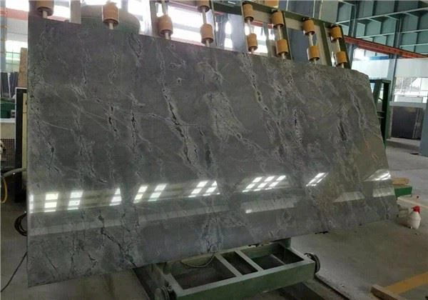 grey quartzite slabs polished