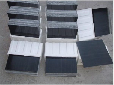 Πλακάκι μαύρο μάρμαρο