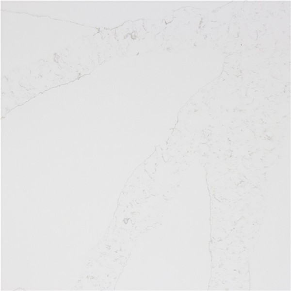 white statuario quartz polished