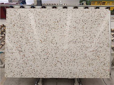 Μπεζ Πλάκες Terrazzo