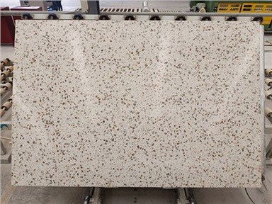 Μπεζ Πλάκες Terrazzo