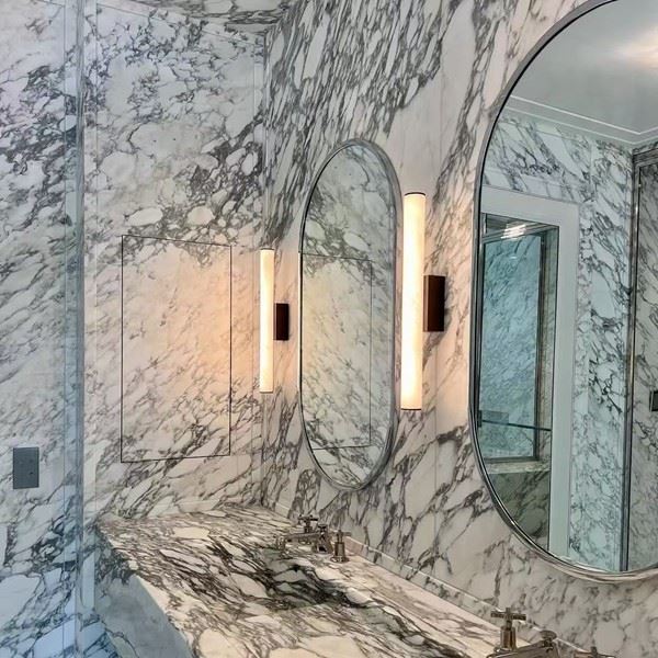 Arabescato Marble Bathroom Tiles