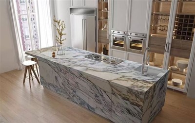 Μαρμάρινη Κουζίνα Arabescato