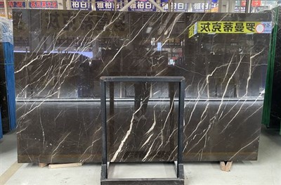 Μαρμάρινες πλάκες καφέ Marquina