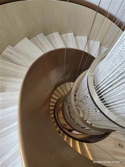 Σκάλες από Λευκό Μάρμαρο Palissandro