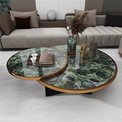 Τραπέζι χαλαζίτη Palladium Smeraldo