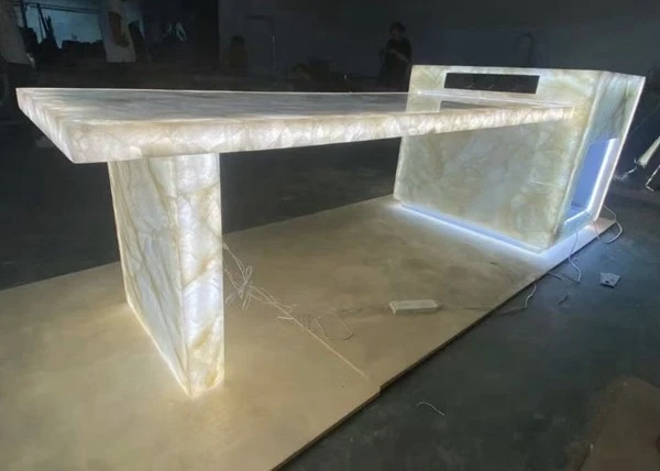 White Onyx Bar Counters