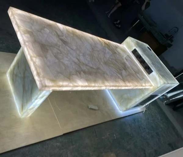 White Onyx Counter